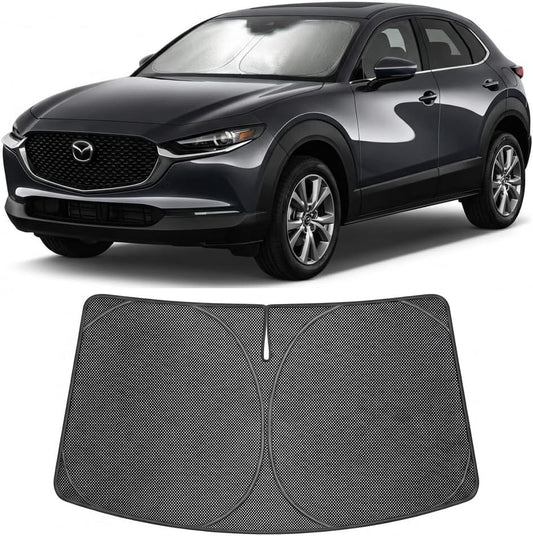 2020-2026 Mazda CX-30 Ice Crystal Windshield Sunshade - Custom Fit Front Windshield Sun Shade