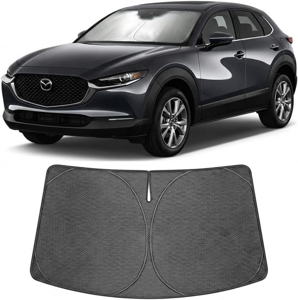 2020-2026 Mazda CX-30 Ice Crystal Windshield Sunshade - Custom Fit Front Windshield Sun Shade