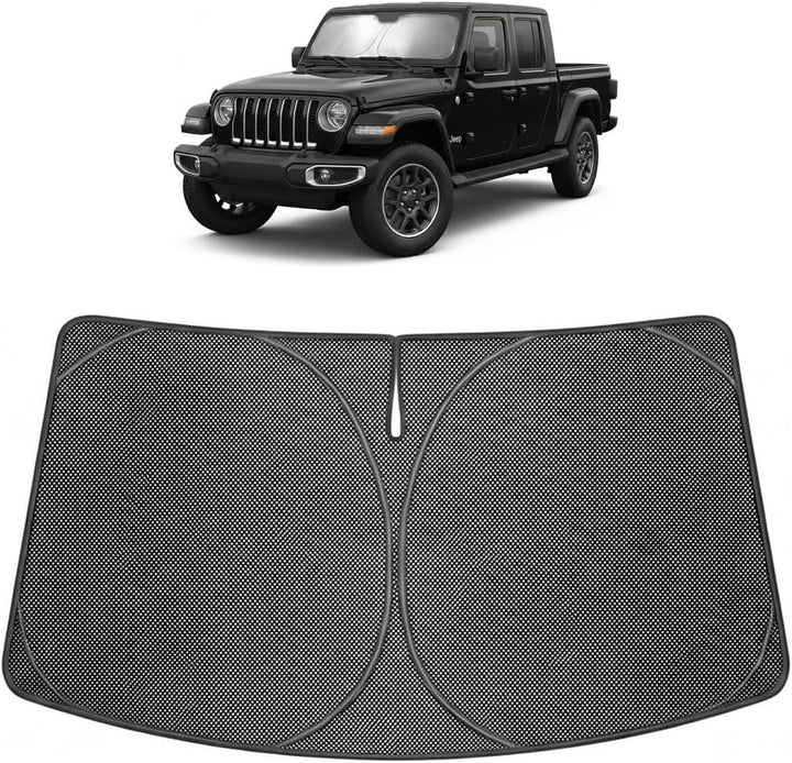 2020-2026 Jeep Gladiator Ice Crystal Windshield Sunshade