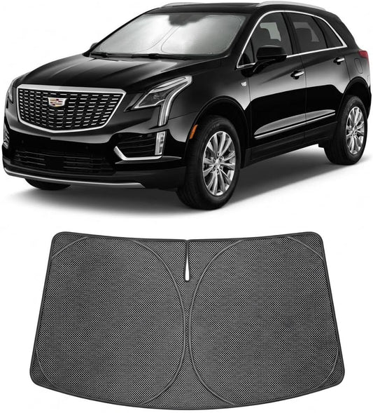 2017-2023 Cadillac XT5 Ice Crystal Windshield Sunshade - Custom Fit Front Windshield Sun Shade