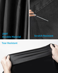 1998-2019 Volkswagen 4-Door custom-fit all-weather car cover - detail view