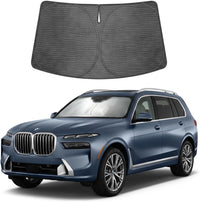 2019-2026 BMW X7 Ice Crystal Windshield Sunshade - Custom Fit Front Windshield Sun Shade