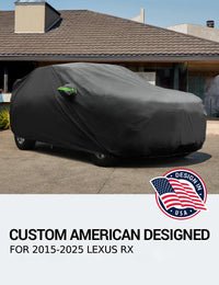 Proadsy Car Cover Compatible with Lexus RX RX350 RX450H 2015-2025 2026 Windproof All Weather Waterproof Sun Rain UV Dust Snow Protection Outdoor Covers