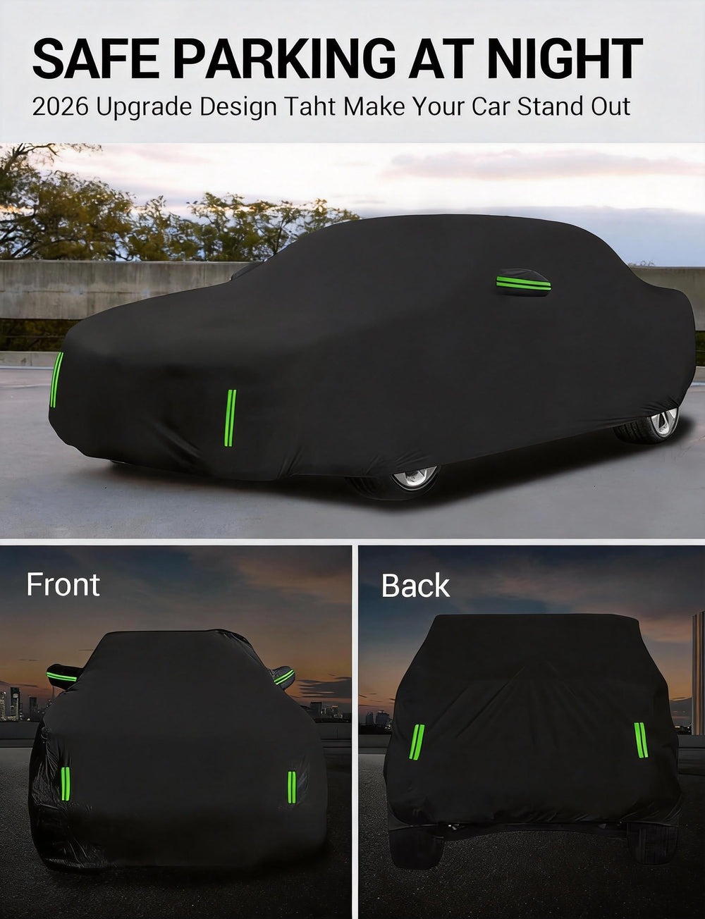 Proadsy Car Cover Custom Fit for 2022-2025 2026 Hyundai Ioniq 5, Waterproof All Weather for Automobiles, Full Exterior Cover Rain Snow Sun Protector Indoor Outdoor Car Cover