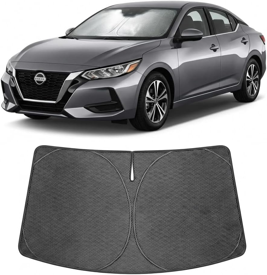 2020-2026 Nissan Sentra Ice Crystal Windshield Sunshade - Custom Fit Front Windshield Sun Shade
