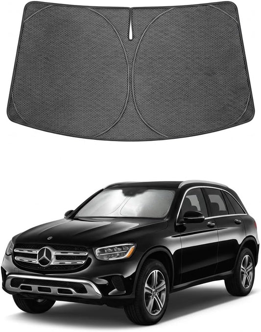 2023-2026 Mercedes-Benz GLC Ice Crystal Windshield Sunshade - Custom Fit Front Windshield Sun Shade