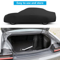 Proadsy 2024 Upgrade Car Cover Compatible with Dodge Challenger 2008-2024 Windproof All Weather Waterproof Sun Rain UV Dust Snow Protection Outdoor Covers