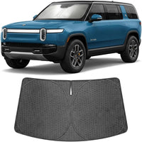 2022-2026 Rivian R1S Ice Crystal Windshield Sunshade - Custom Fit Front Windshield Sun Shade