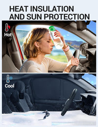 Proadsy 2026 Upgrade Window Sun Shade for 2024-2025 Tacoma Side Windows Protecting Babies, Camping, UV Rays, and Privacy Accessories Set of 5