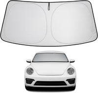 2012-2019 Volkswagen Beetle Windshield Sunshade - Custom Fit Front Windshield Sun Shade