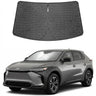 Proadsy Windshield Sun Shade Custom Fit Toyota bZ4X 2023-2026 Ice Crystal Black Front Window Sunshade UV and Heat Blocker Foldable Visor Keeps Car Cooler for Summer Parking and Daily Use