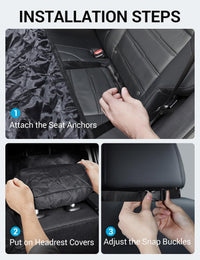 2017-2025 Honda CR-V custom-fit pet cover - covering rear bench