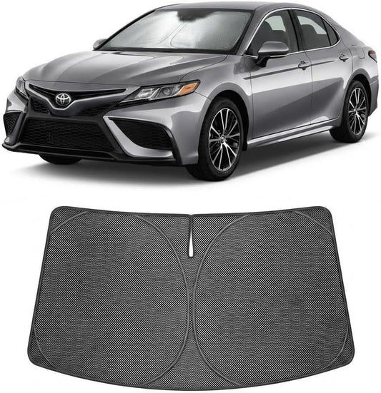 2018-2026 Toyota Camry Ice Crystal Windshield Sunshade - Custom Fit Front Windshield Sun Shade