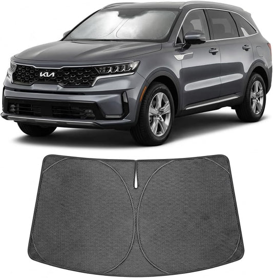 2021-2026 Kia Sorento Ice Crystal Windshield Sunshade - Custom Fit Front Windshield Sun Shade