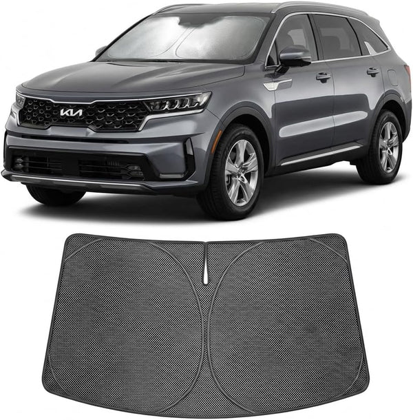2021-2026 Kia Sorento Ice Crystal Windshield Sunshade - Custom Fit Front Windshield Sun Shade