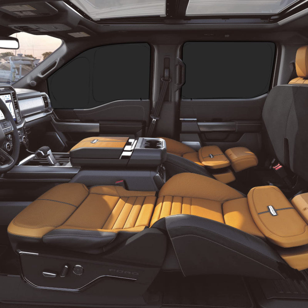 Proadsy 2025 Upgrade Window Shades for Ford F150 F-150 (Not for 1 Door) 2015-2020 Side Windows for Baby/Camping Sun UV Rays and Privacy Protection Set of 4