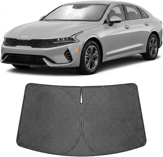 2021-2026 Kia K5 Ice Crystal Windshield Sunshade - Custom Fit Front Windshield Sun Shade