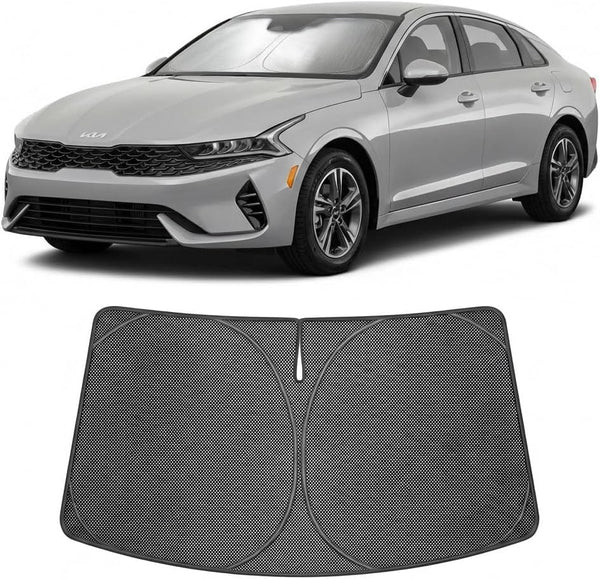 2021-2026 Kia K5 Ice Crystal Windshield Sunshade - Custom Fit Front Windshield Sun Shade