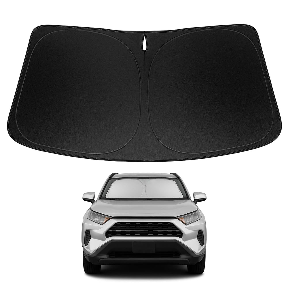 Proadsy 2026 Upgrade Windshield Sunshade Custom for 2013-2018 RAV-4 Block Sun & UV Foldable Front Window Car Shade Protector Prime Accessories