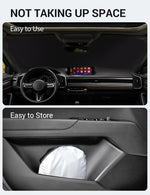 Proadsy Windshield Sun Shade for Mazda CX-50 2023 2024 2025 2026 Custom Fit Mazda CX50 SUV Foldable Front Sunshade Protector Blocks UV Rays Keep Car Cooler