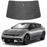 Proadsy Windshield Sun Shade Custom Fit Kia EV6 2023-2026 Ice Crystal Black Front Window Sunshade UV and Heat Blocker Foldable Visor Keeps Car Cooler for Summer Parking and Daily Use