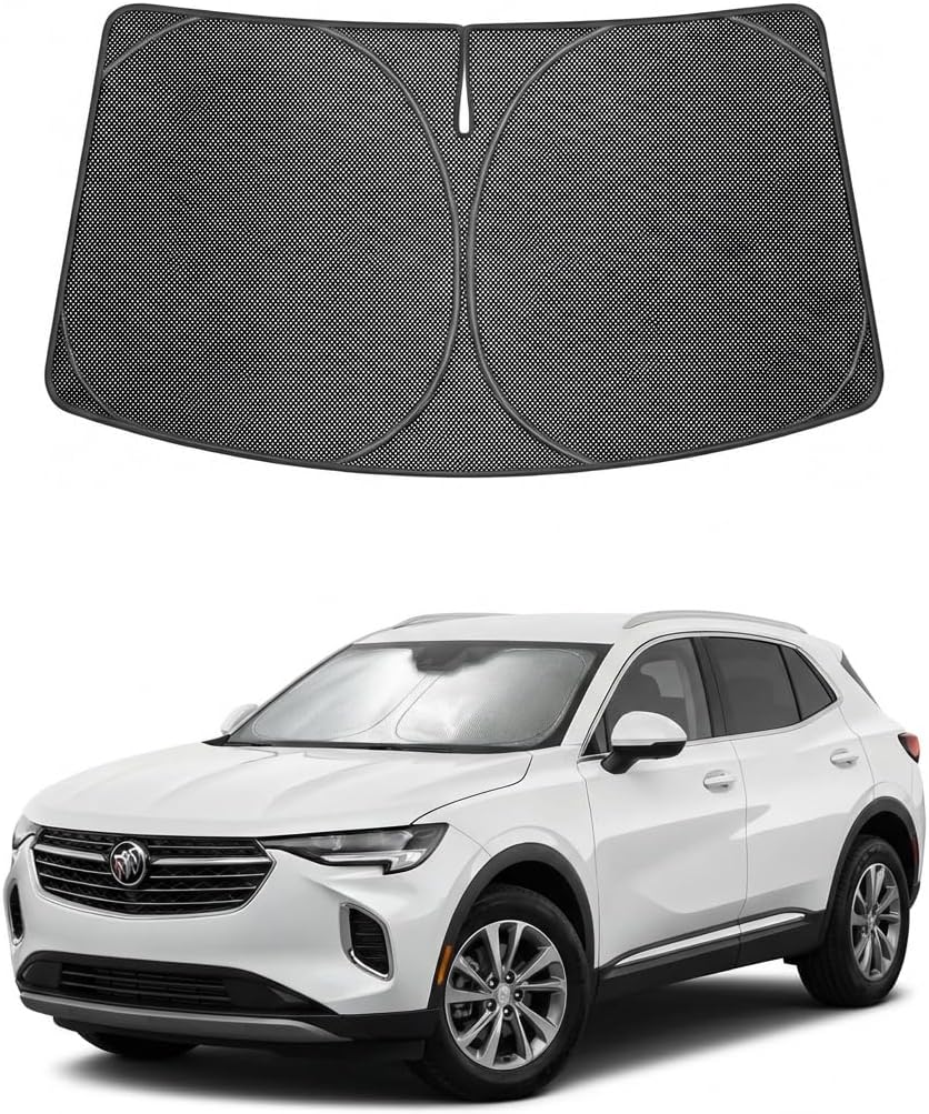 2021-2026 Buick Envision Ice Crystal Windshield Sunshade - Custom Fit Front Windshield Sun Shade