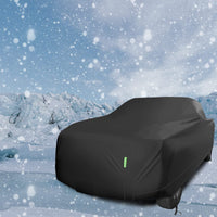 2015-2024 Ford F-150 4door Extended custom-fit car cover - wind strap installed