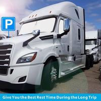 Custom American designed 2018-2026 Freightliner Cascadia Side Window Sunshade Pair windshield sunshade, will not sag or colla