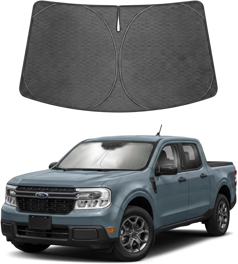 2022-2026 Ford Maverick Ice Crystal Windshield Sunshade - Custom Fit Front Windshield Sun Shade