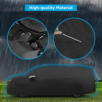 2020-2025 Toyota Sienna custom-fit car cover - waterproof fabric detail