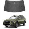 Proadsy Windshield Sun Shade Custom Fit Subaru Outback 2020-2025 Ice Crystal Black Front Window Sunshade UV and Heat Blocker Foldable Visor Keeps Car Cooler for Summer Parking and Daily Use