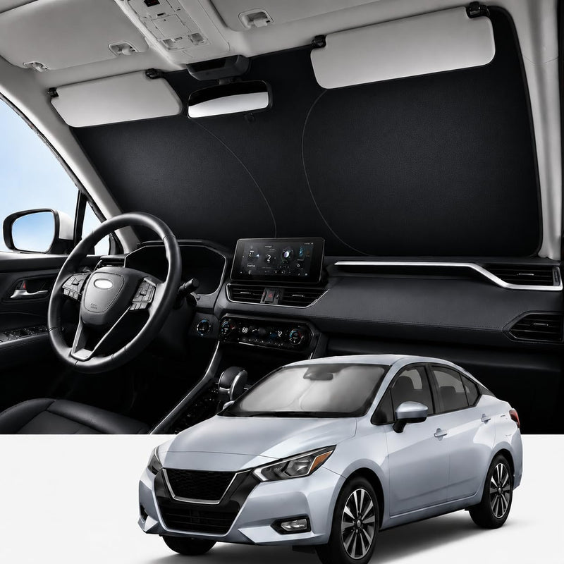 2020-2026 Nissan Versa Ice Crystal Windshield Sunshade
