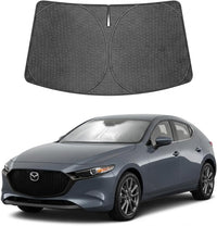 2019-2026 Mazda 3 Ice Crystal Windshield Sunshade - Custom Fit Front Windshield Sun Shade