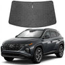 Proadsy Windshield Sun Shade Custom Fit Hyundai Tucson 2022-2026 Ice Crystal Black Front Window Sunshade UV and Heat Blocker Foldable Visor Keeps Car Cooler for Summer Parking and Daily Use