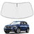 Proadsy 2025 Upgrade Windshield Sun Shade Custom Fit 2019-2024 2025 BMW X5 M Sport xLine SUV 4-Layer Foldable Front Sunshade Protector Sun Visor Blocks UV Rays Keep Car Cooler Accessories