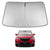 Proadsy 2025 Upgrade Windshield Sun Shade Custom Fit Mazda CX-5 2013 2014 2015 2016 CX5 Front Sunshade Protector Foldable Sun Visor Blocks UV Rays Keep Car Cooler