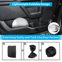 2015-2020 Ford F-150 custom-fit sunshade - clearing mirror sensor