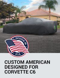 Proadsy 2026 Upgrade Car Cover Custom Fit for Corvette C6 Stingray Z06 Z51 2005-2013 Windproof All Weather Waterproof Sun Rain UV Dust Snow Protection Outdoor Covers
