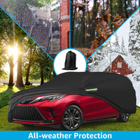 2020-2025 Toyota Sienna custom-fit car cover - storage bag