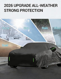1991-2026 Honda Civic all-weather car cover protects against snow, sun, rain, wind and dust