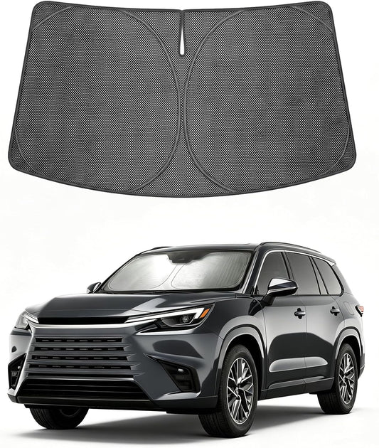 2024-2026 Lexus TX Ice Crystal Windshield Sunshade - Custom Fit Front Windshield Sun Shade