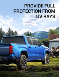 Proadsy 2026 Upgrade Window Sun Shade for 2024-2025 Tacoma Side Windows Protecting Babies, Camping, UV Rays, and Privacy Accessories Set of 5