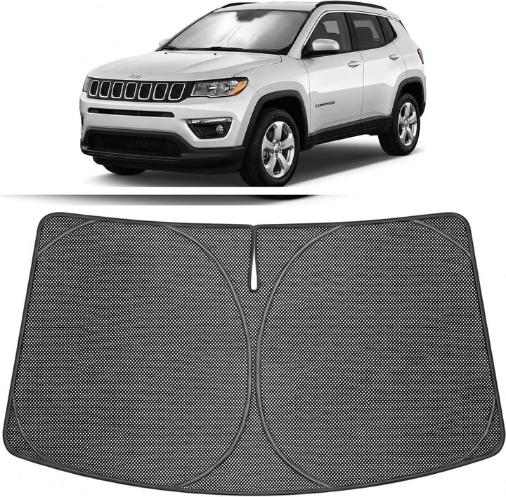 2017-2026 Jeep Compass Ice Crystal Windshield Sunshade