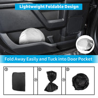 2015-2020 Ford F-150 custom-fit sunshade - clearing mirror sensor