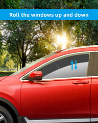 2017-2024 Honda CR-V custom-fit side window shades - folded pair