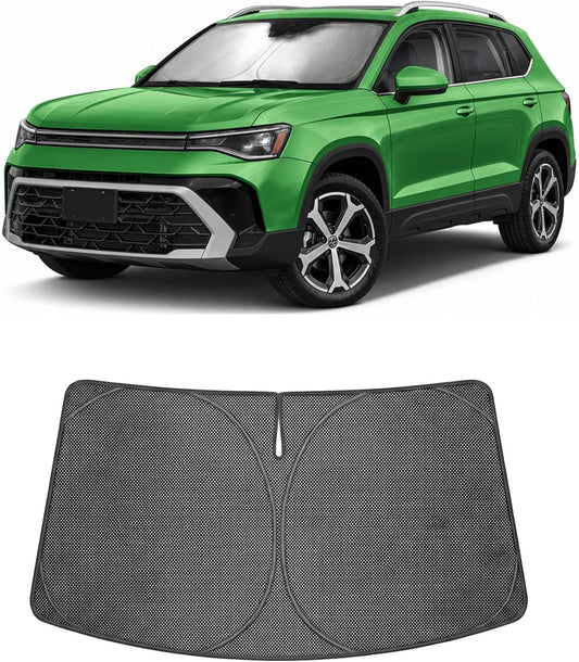 2022-2026 Volkswagen Taos Ice Crystal Windshield Sunshade - Custom Fit Front Windshield Sun Shade