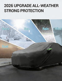 2002-2026 Toyota 4Runner all-weather car cover protects against snow, sun, rain, wind and dust