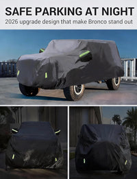 2020-2026 Lincoln Corsair car cover windproof and waterproof with fix buckles, straps and adjustable elastic hem