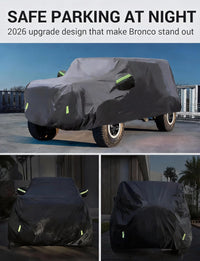 2021-2026 Ford Bronco custom-fit car cover - storage bag