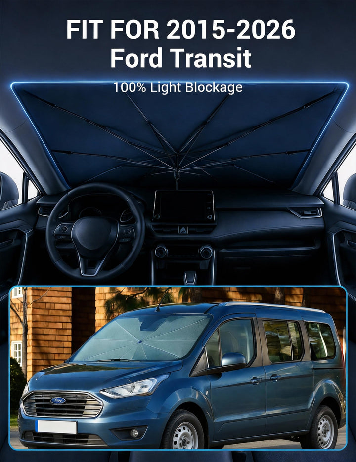 2015-2025 Ford Transit Windshield Sunshade